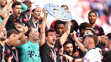Am Samstag wird Thomas Müller zum 13. Mal die Meisterschale in den Händen halten. 