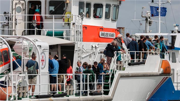 Am Tag der Seenotretter können Interessierte Eindrücke gewinnen, wie die Seenotretter arbeiten.