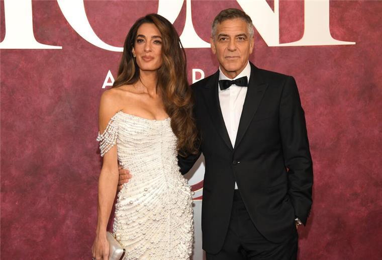 Amal und George Clooney öffnen ihre Luxusvilla am Comer See für einige Großspender. (Archivbild)