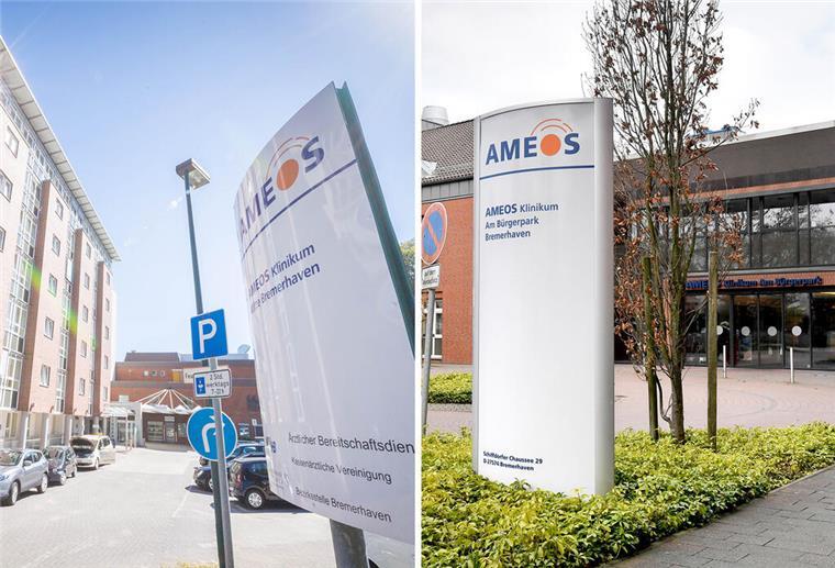 Krankenhausschließung in Bremerhaven? Ameos äußert sich dazu Fotocollage von Ameos-Kliniken in Bremerhaven.