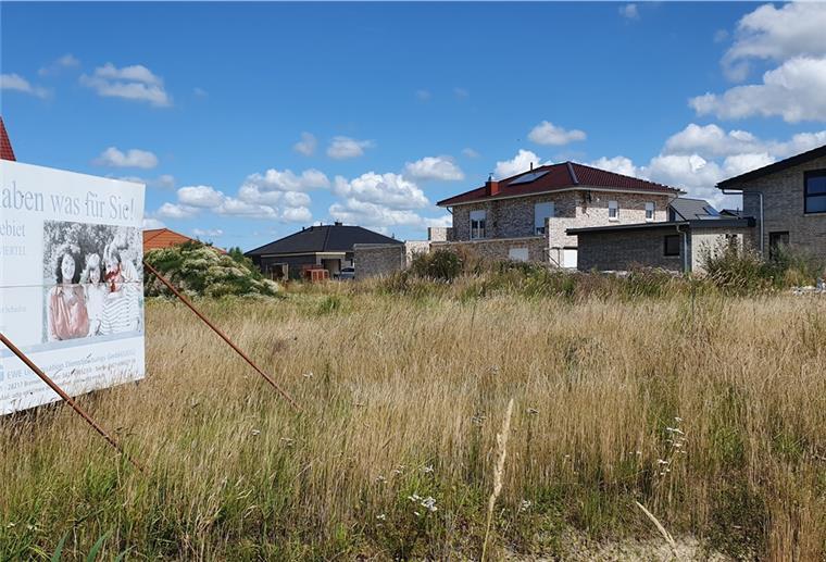 Wurster Nordseeküste: Auf der Suche nach günstigem Wohnraum An Baugrund für Häuslebauer fehlt es in Wurster Nordseeküste nicht: Das Dorumer Baugebiet „Themelner Viertel“ ist eines der größten.