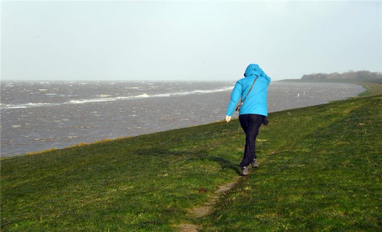 DWD warnt vor Starkwind und Sturm an der Nordsee An der Nordseeküste kann es ein wenig stürmischer werden.