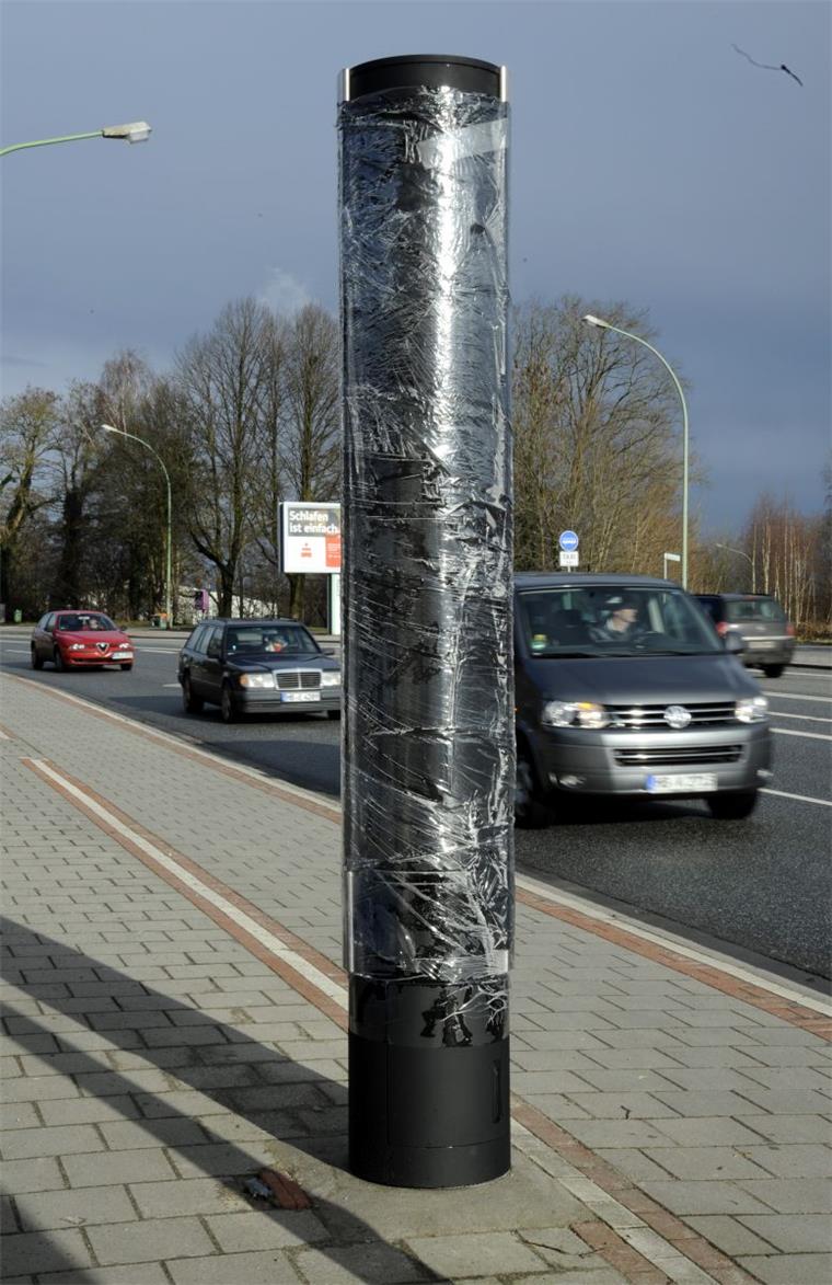 An der Weserstraße/Gärtnerstraße ist ein neues Blitzgerät aufgestellt worden. Foto Scheschonka