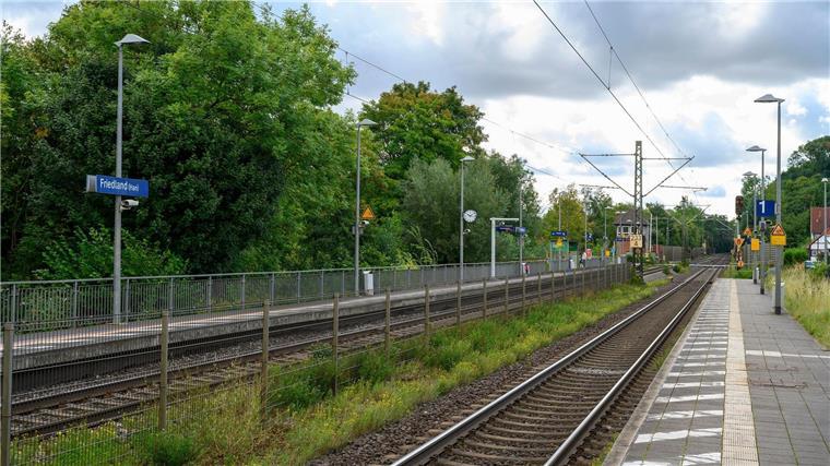 An diesem Bahnhof kam das Mädchen ums Leben.