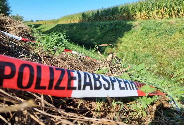 Nach Tod von 17-Jähriger: Mutmaßlicher Täter gefasst An dieser Stelle wurde die Leiche der 17-Jährigen gefunden.