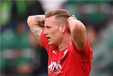 André Hahn vom FC Augsburg ist positiv auf das Coronavirus getestet worden.