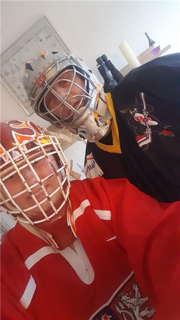 André und Lilli Vollers: &quot;Wir wünschen den Fischtown Pinguins und allen Fan...