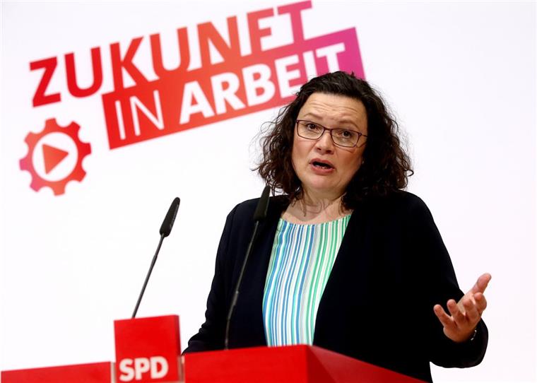 Nahles tritt zurück: "Rückhalt nicht mehr da" Andrea Nahles tritt als SPD-Partei- und Fraktionschefin zurück.