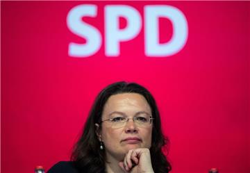 Andrea Nahles wird nun doch nicht vor dem Sonderparteitag am 22. April kommissarische Vorsitzende der SPD