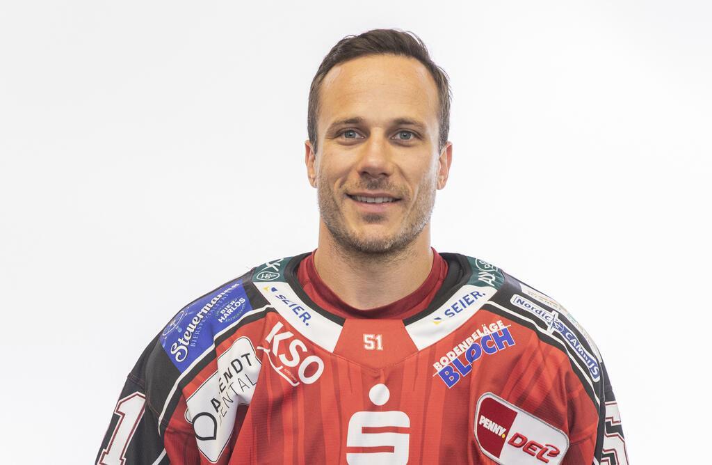 Andy Miele, Nummer 51 der Fischtown Pinguins.