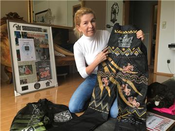 Angelika Hansen aus Bremerhaven hatte noch viele Pläne nach der "Rubberbüx".