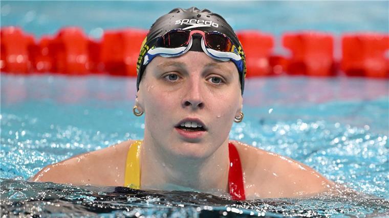 Nazi-Bilder bekommen: Schwimmerin Köhler leidet unter Folgen Angelina Köhler spürt die Folgen von Hass-Nachrichten.