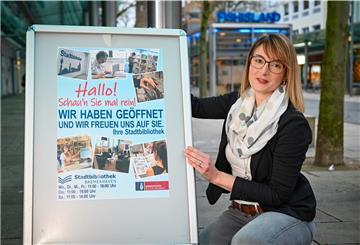 Anika Schmidt leitet jetzt die Stadtbibliothek.