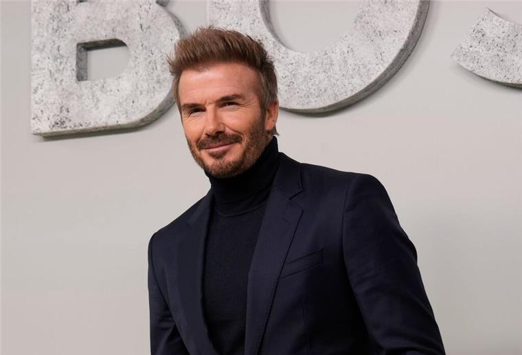 Anzug statt Trikot: Das Bild von David Beckham als Profifußballer ist überholt. (Archivbild)