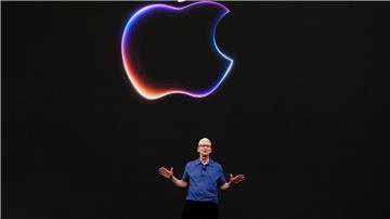 Apple-CEO Tim Cook auf der Apple-Entwicklerkonferenz WWDC in Cupertino.