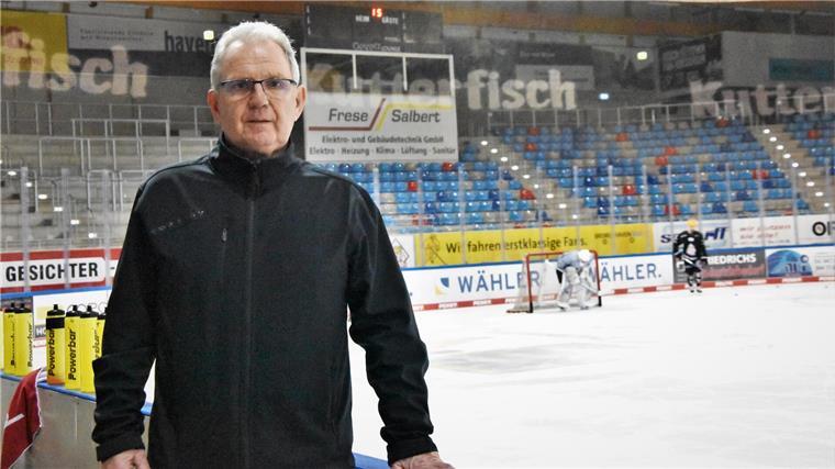Unsichtbare Helden: Die „stillen Stars“ bei den Fischtown Pinguins Arno Labuch Ahrens in der Eishalle.