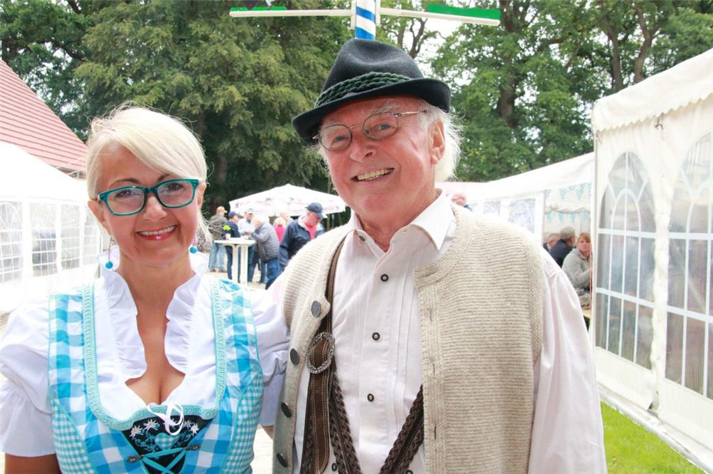 Arnold Katzer aus Sievern ist seit 15 Jahren Stammgast in Wittstedt und hatte zu...