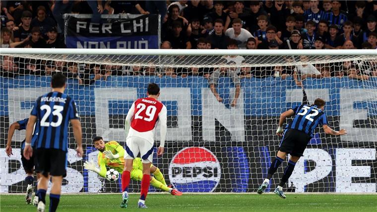 Arsenal-Torhüter David Raya überragte in Bergamo.
