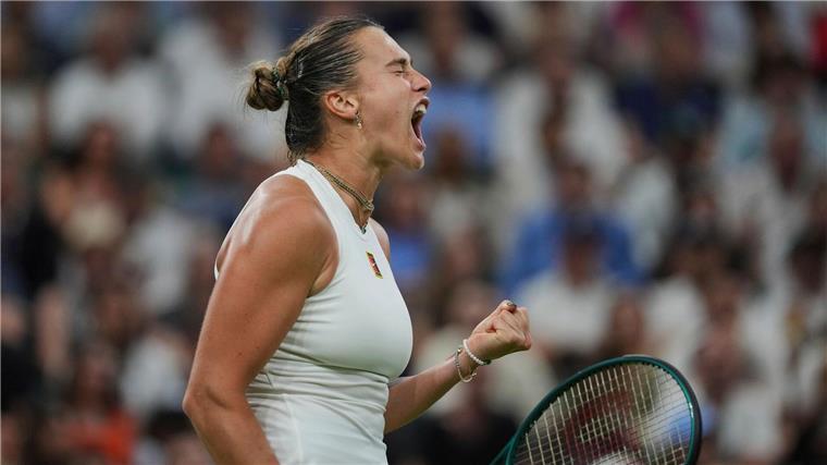 „Routinetier“ mit Seltsamkeiten: Siegemunds Tennis-Märchen Aryna Sabalenka will erstmals ins Wimbledon-Finale.