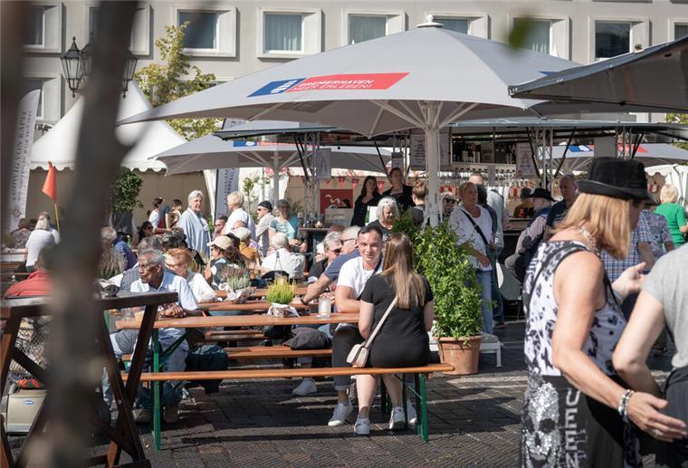 Auch am Samstag war schon gut was los.