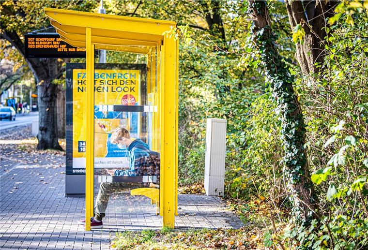 Bremerhaven: An Bushaltestellen gilt Maskenpflicht Auch beim Warten an der Haltestelle ist die Maske Pflicht.