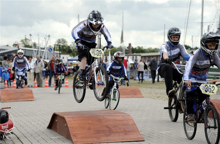 Auch die BMX-Sportler der Leher TS  zeigen wieder bei der Sportmeile im Schaufenster ihr Können.