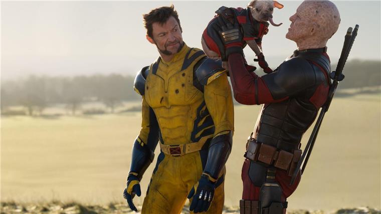 Die Kinostarts der Woche Auch ein Hund spielt eine wichtige Rolle in „Deadpool & Wolverine“.