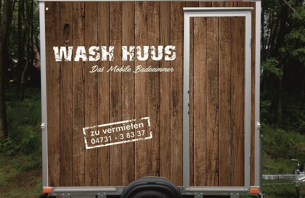 Auch ein komplettes, mobiles Waschhaus kann gemietet werden.