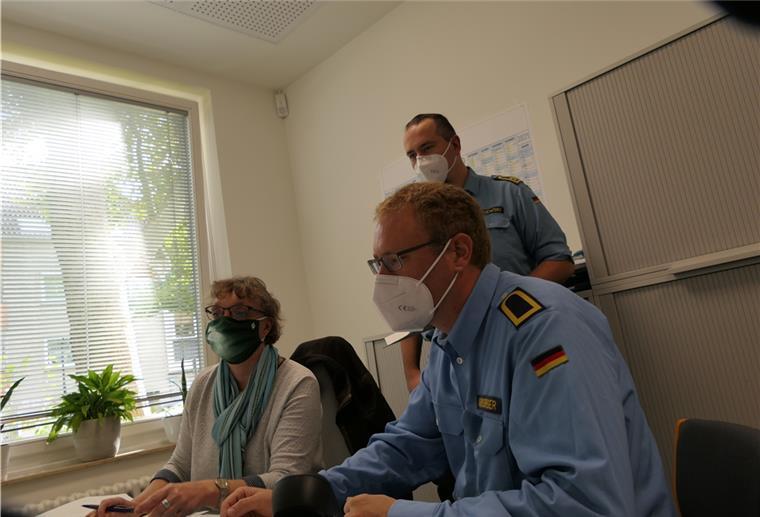 Bundeswehr: Ende der Amtshilfe im Land Bremen Auch im Gesundheitsamt Bremen unterstützten Bundeswehr-Angehörige den Kampf gegen die Pandemie.