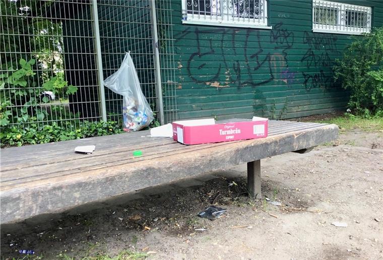 Neue Müll-Patrouille für Lehe bald am Start Auch im Leher Stadtpark ekeln sich viele Spaziergänger und die Besucher des Seniorentreffs Altbürgerhaus vor dem fiesen Zeug, das überall herumfliegt - statt wenigstens im aus Verzweiflung aufgehängten Müllbeutel zu landen