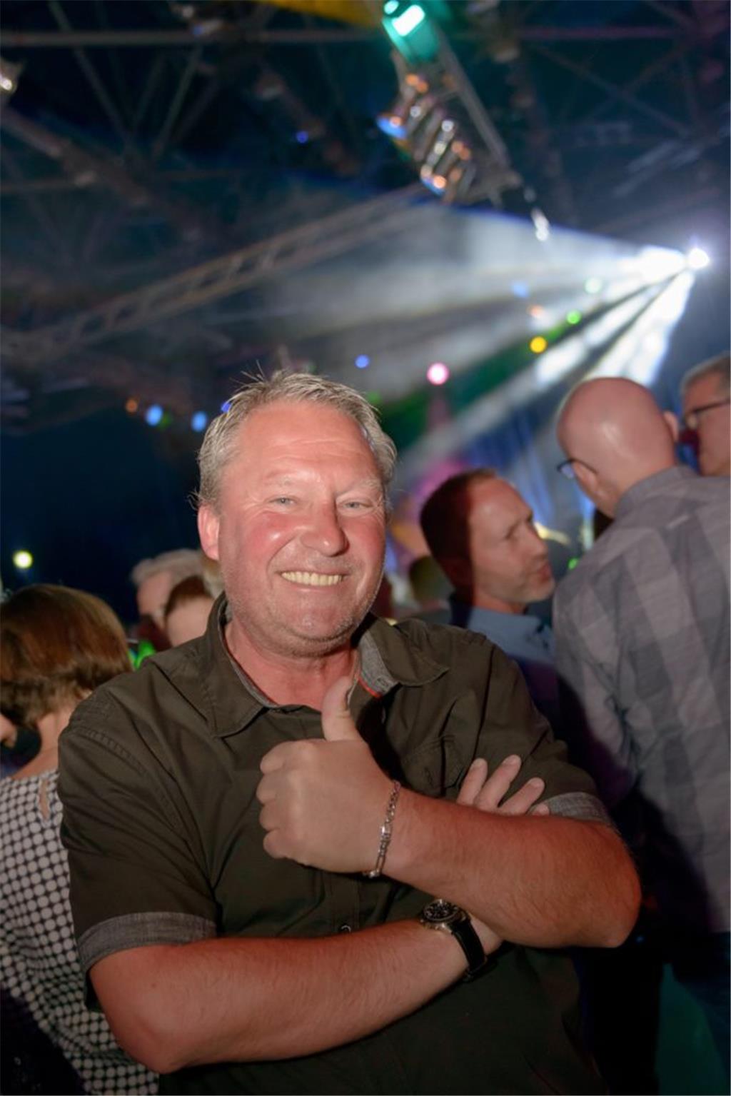 Auch Martin verbreitete gute Stimmung.. Foto:Schimanke