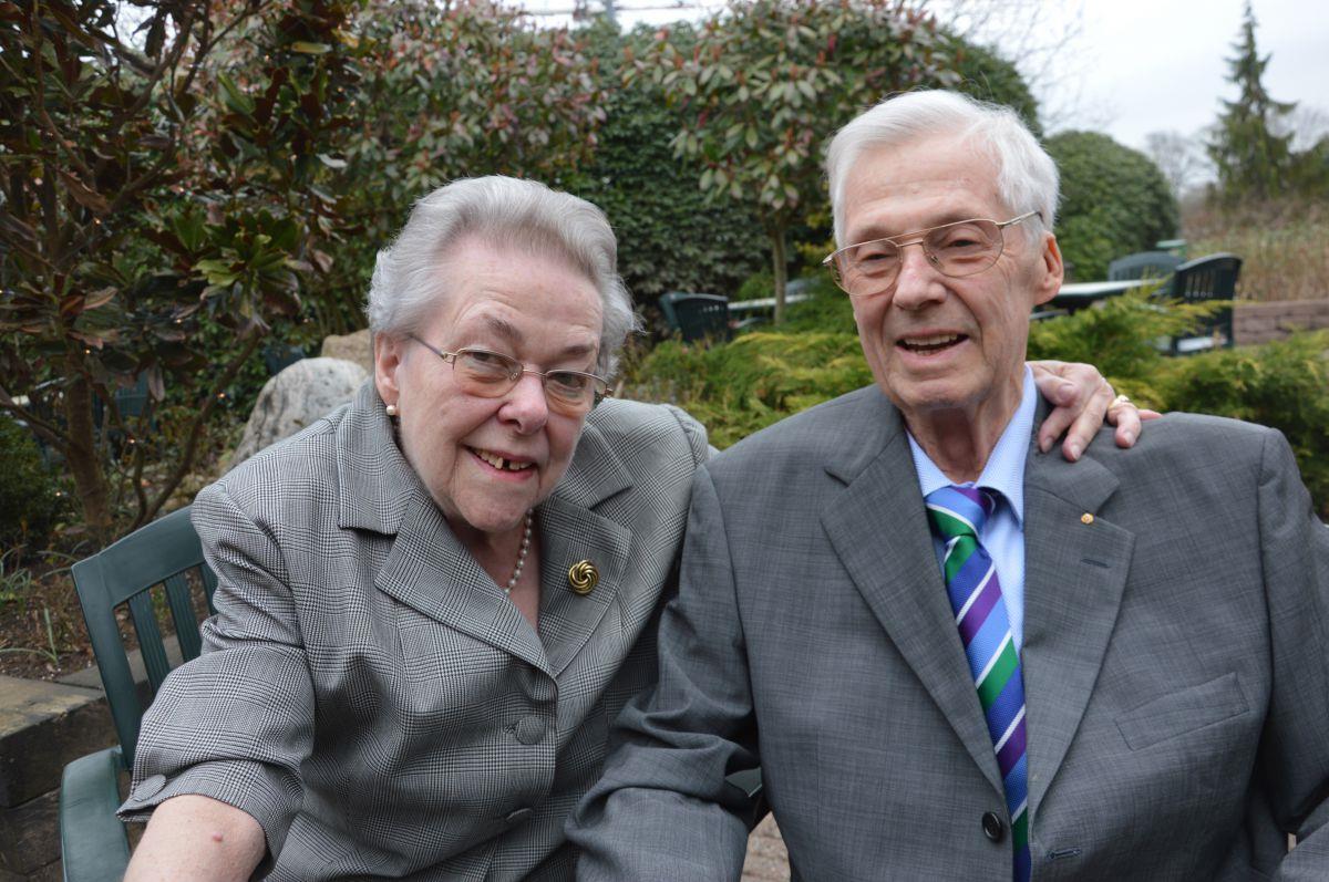 Diamantene Hochzeit in Beers: Inge und Günter Manke feiern in ihrem "Bösehof" Auch nach sechs Jahrzehnten Ehe zeigen sich Inge und Günter Manke glücklich vereint.