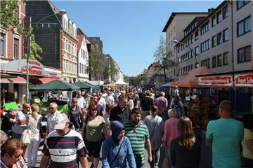 Auf dem Blütenfest in Geestemünde ist immer was los. 