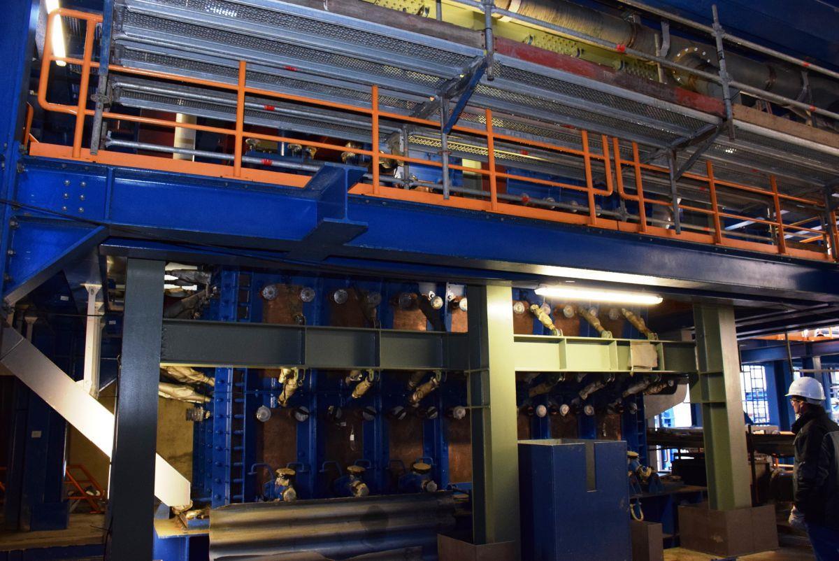 Weser-Metall Nordenham: Neuer Ofen ab Juni in Betrieb Auf dem Gelände von Weser-Metall in Nordenham entsteht für 41,5 Millionen Euro ein Reduktionsofen.