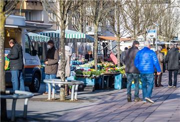 Geestemünder Wochenmarkt im Februar 2022