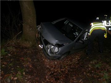 Auf der L118 zwischen Neuenwalde und Krempel (Geestland) ist ein Auto gegen einen Baum geprallt.