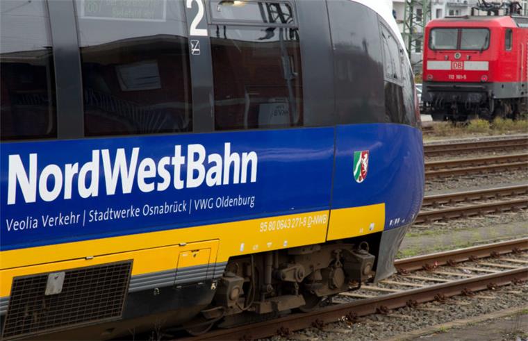 Zugausfälle bei der Nordwestbahn Auf der Strecke zwischen Bremen und Osnabrück kommt es bei einigen Verbindungen der Nordwestbahn zu Ausfällen.