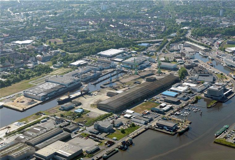 Werftquartier: Einzigartig in Nordeuropa Auf diesem Areal in Geestemünde soll das künftige Werftquartier gebaut werden.