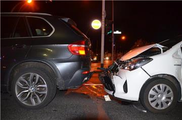 Auffahrunfall in der Stresemannstraße in Bremerhaven.