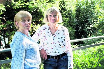 „Aus dem Bauch heraus macht man schon das Richtige“: Sabine Lettmann (links) und Ilse Jobmann koordinieren die Arbeit des Ambulanten Hospizdienstes.  
