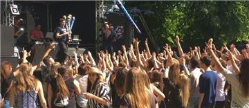 Ausgelassene Stimmung beim Frühtanz in Steinau 2018.