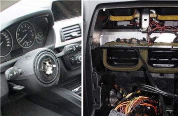 Autoknacker haben in Grünhöfe zwei Wagen ausgeräumt.