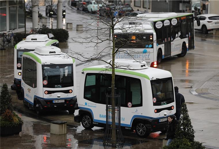 Geestland will zu einer smarten Stadt werden Autonom fahrende elektrische Busse gibt es bereits in Monheim am Rhein. Die Stadt Geestland möchte ähnliche Fahrzeuge in Bad Bederkesa einsetzen.