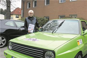 Axel Haack vom Sportfahrer-Club Bremerhaven freute sich über den neuen Teilnehmerrekord bei der Bremerhaven-Cuxhaven-Klassik.