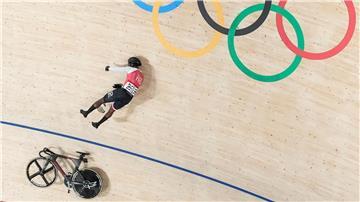 Bahnradfahrer Kwesi Browne stürzte bei Olympia schwer. 