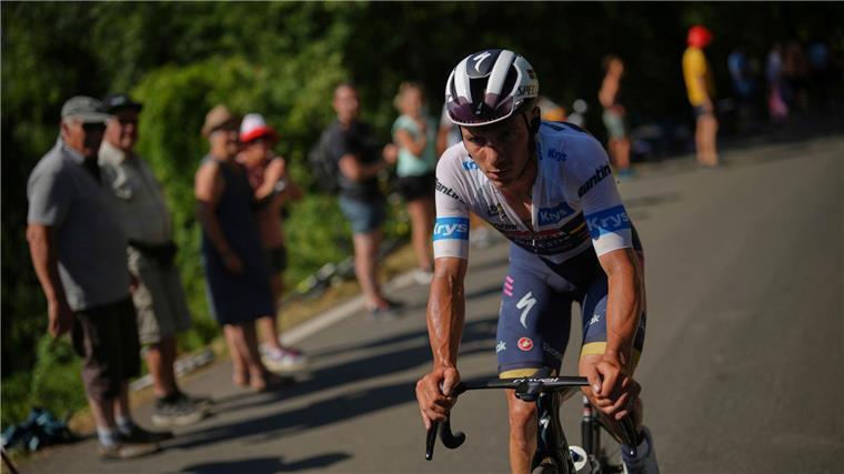 Bald für das deutsche Red-Bull-Team im Einsatz: der Belgier Remco Evenepoel.