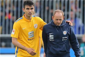 Bald wieder vereint? Gerrit Holtmann (links) hat in Braunschweig unter Torsten Lieberknecht seinen Durchbruch als Profi geschafft.