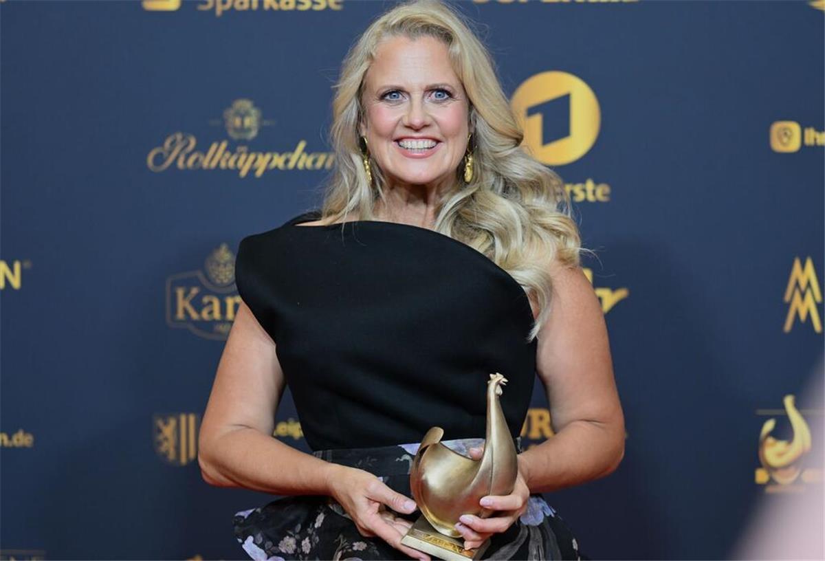 Barbara Schöneberger wurde bei der Verleihung der Goldenen Henne bereits zum zweiten Mal ausgezeichnet.
