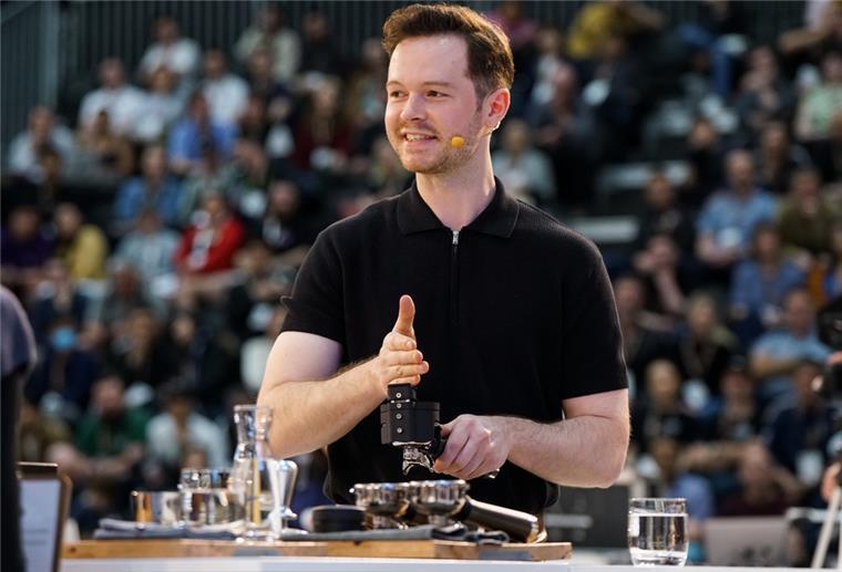 Barista-WM in Melbourne: Kaffee mit Honig und Hibiskustee Anthony Douglas