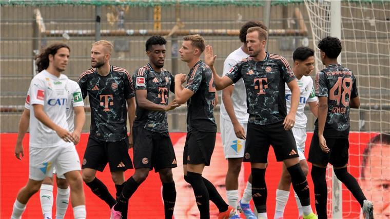Münchner Kane und Palhinha treffen bei Generalprobe Bayerns Stürmer Harry Kane trifft gegen Tirol schon früh.